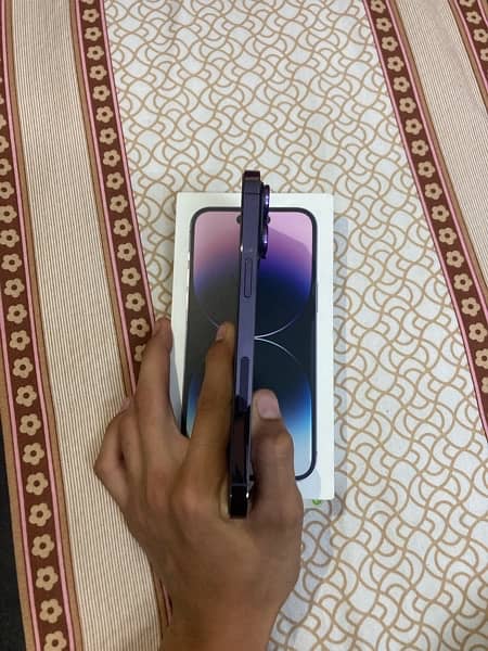 iPhone 14pro max deep purple colour 4