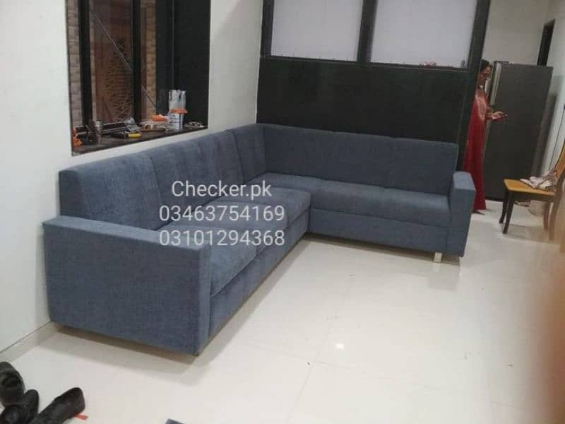 L-shape sofa available in all design, size & colors 6