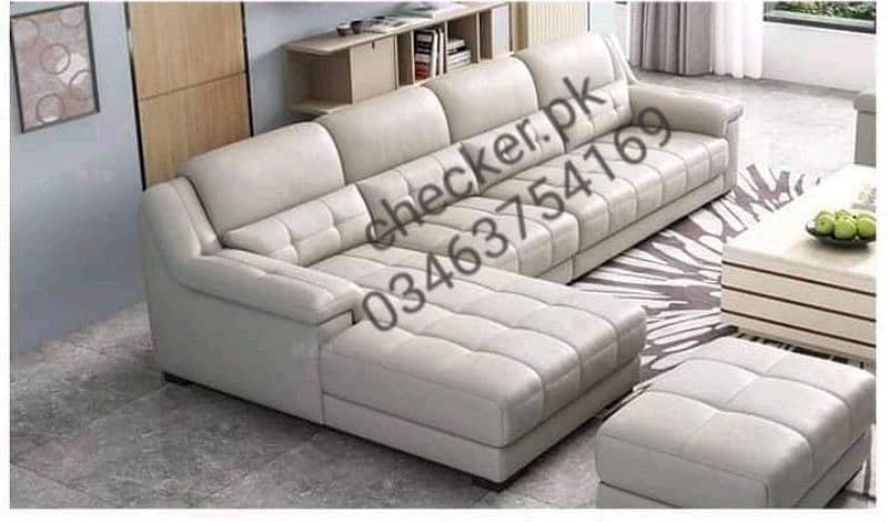 L-shape sofa available in all design size & colors also customize avl 10