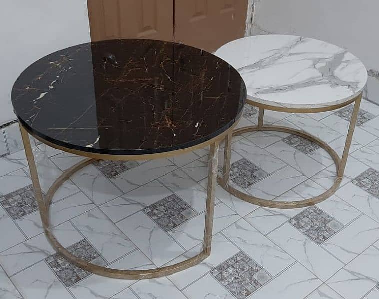Stylish Round Center Table Set 6