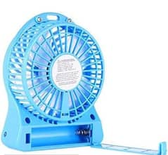 Portable small rechargeable fan