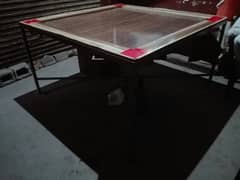 Carrom Board 4x4 With Iron Stand For Sale