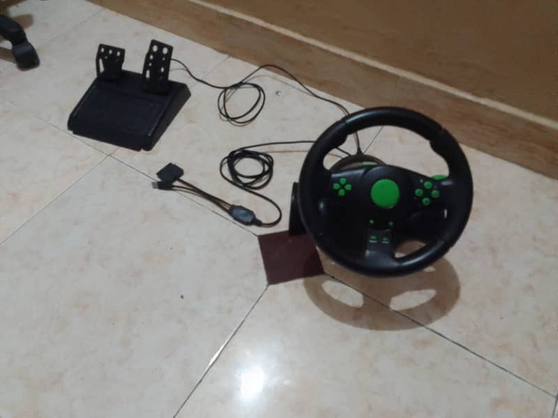 3 in 1 Vibration Racing wheel New 6