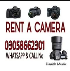 DSLR CAMERA FOR RENT,RENT A CAMERA,DSLR CAMERA ON RENT