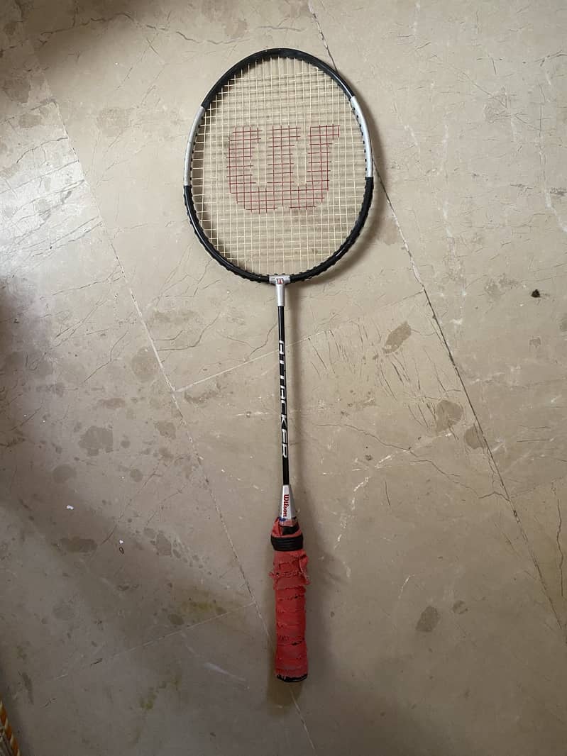Badminton beginners racket with grip 1