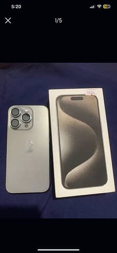 Iphone 15 pro jv natural titanium 128gb 0