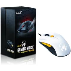 Genius GX Gaming M6 Series Scorpion M6-600 RGB Gaming Mouse (White)