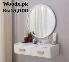Dressing mirror, Mirror, dressing table, Furniture, decoration