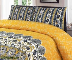Cotton
Double Bed Size 1 x Double Bedsheet, 2 x Pillow Covers
