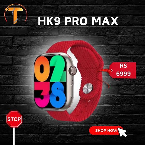 SMART WATCHES  ALL type's Available Original  T900 Ultra2  9 max Hk9 1
