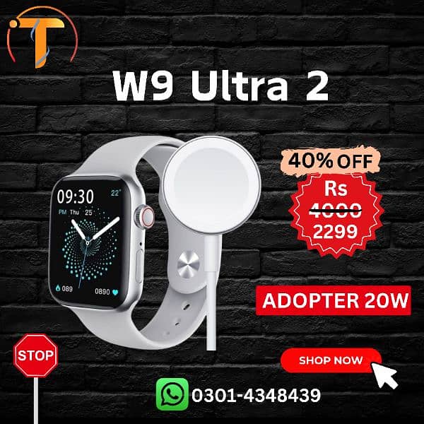 SMART WATCHES  ALL type's Available Original  T900 Ultra2  9 max Hk9 3