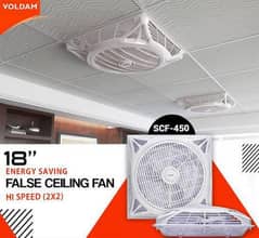 Voldam False Ceiling Fan 18" 2x2 Super Slim – VOLDAM 0