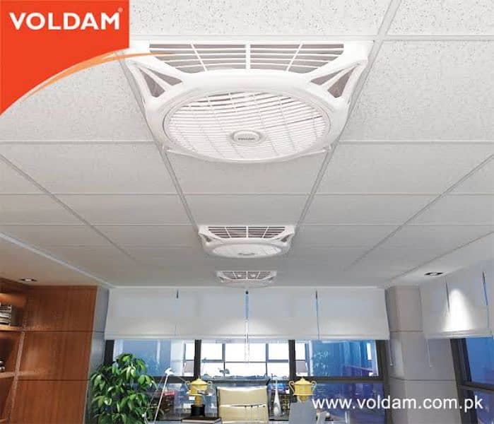 Voldam False Ceiling Fan 18" 2x2 Super Slim – VOLDAM 1