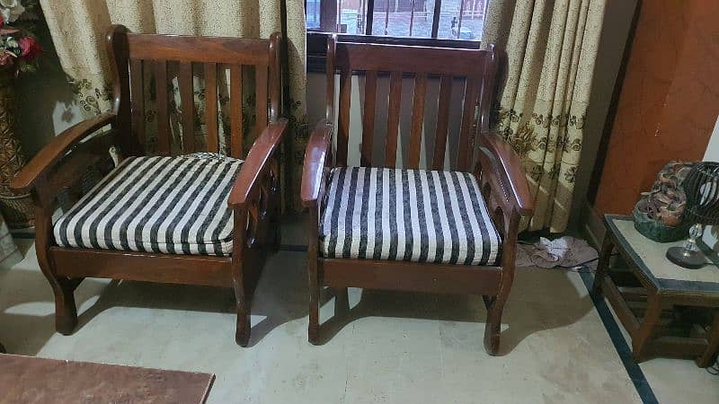 sofa set 5 seater with table 1