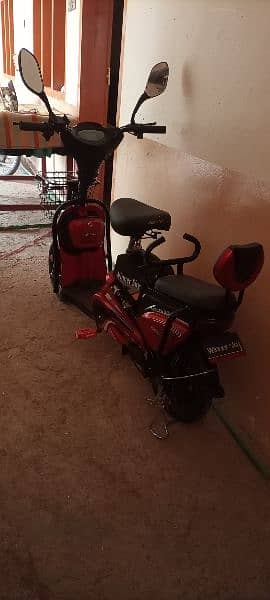 Electric scooter for sale in Badaber peshawar price 95k 1