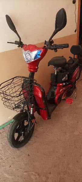 Electric scooter for sale in Badaber peshawar price 95k 4