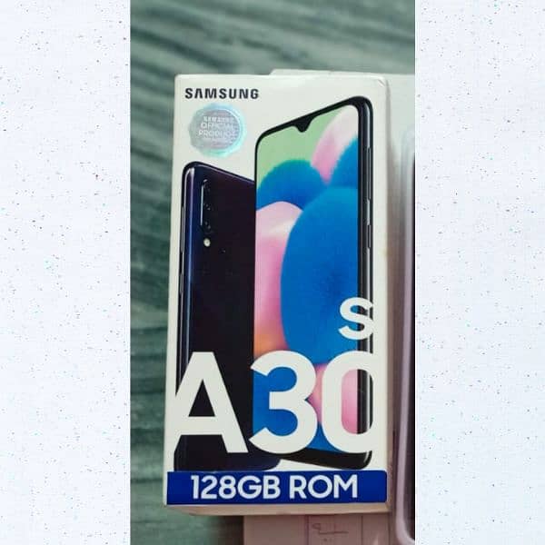 Samsung A30s 4gb, 128gb With Box, Comp OK 4
