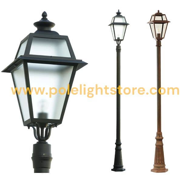 Pole Lights | Outdoor Light Pole | Fancy Garden Lights | Bollard Light 0