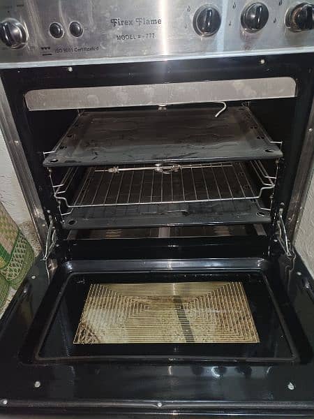 gas cooking range with 3 burners 2