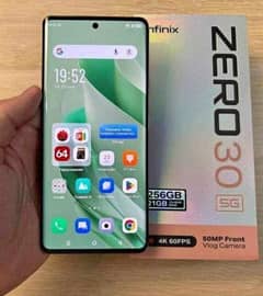 infinix zero 30 16.256gb 03073909212 WhatsApp number