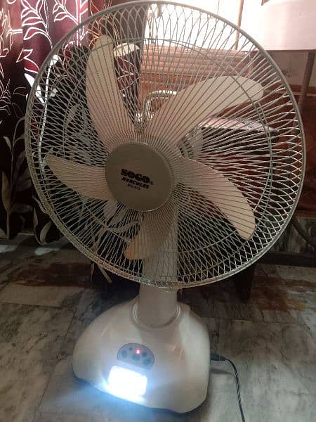 Chargeable Table fan for sale 0