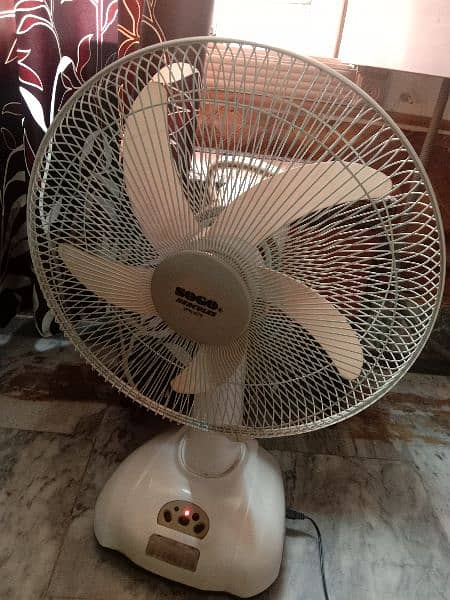 Chargeable Table fan for sale 2