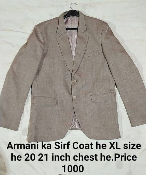 4 Coat Pants 1 Casual coat Men 5
