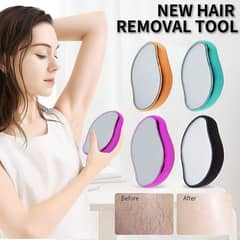 Crystal Hair Eraser: Pain-Free Hair Remover for Smooth, Silky Skin