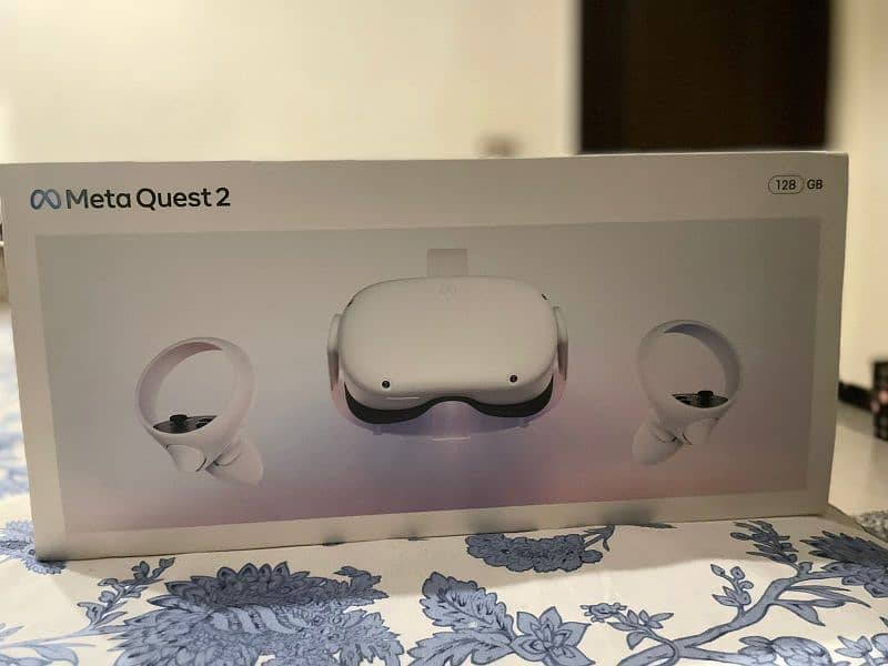 Meta Quest 2 128gb model in pristine condition with extra accesories 0