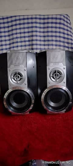 samsung PS VL85E dual driver woffer speaker system  number 03086385519 0