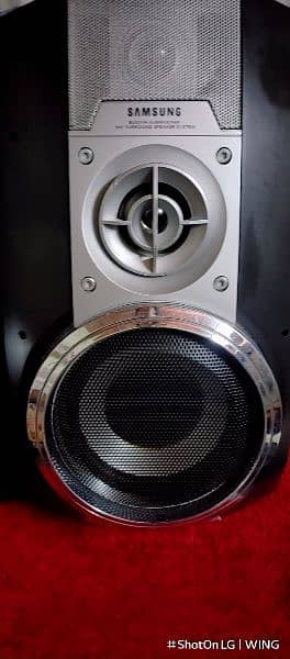samsung PS VL85E dual driver woffer speaker system  number 03086385519 1