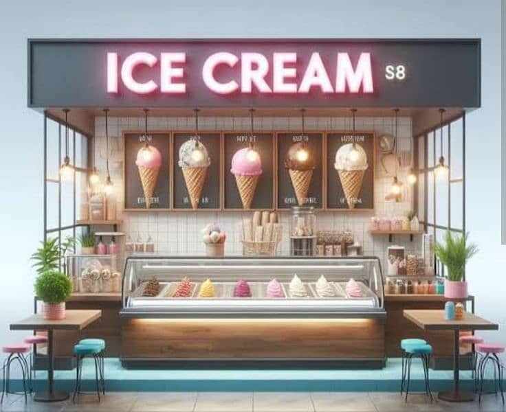 ice cream shop staff required 0