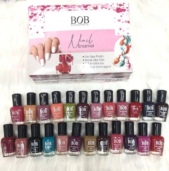 Bob nail paint most demanding item limited stock 24 shades 0