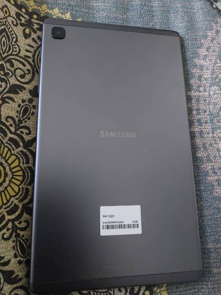 samsung tablet a7 just box open 1