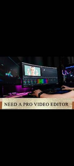 need a female  NLE Vedio editor and graphic designer, tv anchor 0