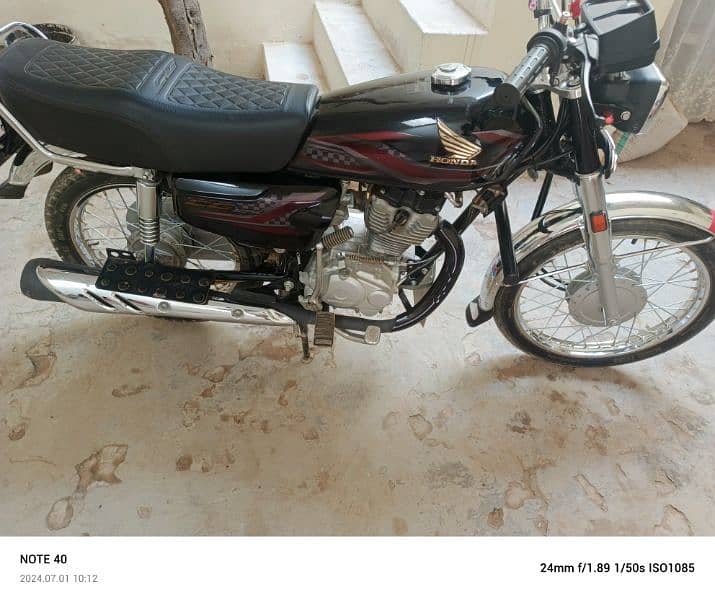 2024 model Lush condition Honda 125cc for sale with clear documents 4