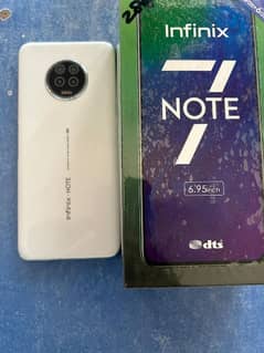 infinix note 7 in brand new condition