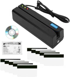 MSR605X USB Card Reader Writer Mag Swipe 3-Track Compatible w/ MSR206
