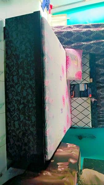 King size Bed with Durafoam mattress. 4