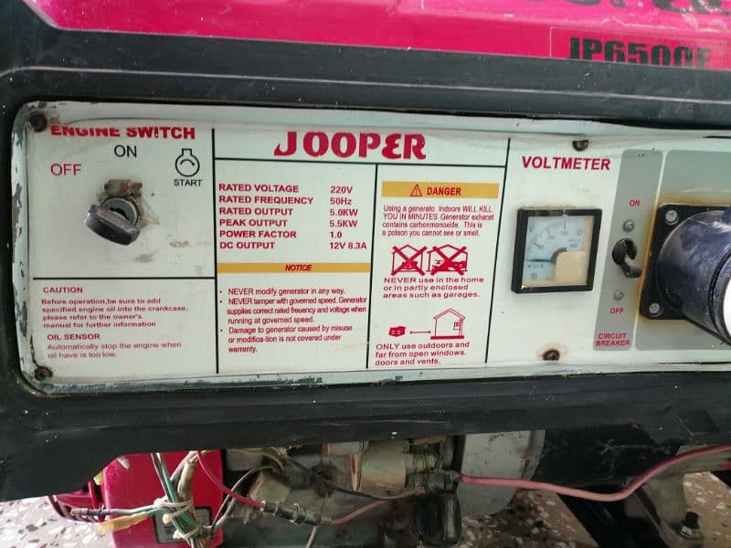 Jooper Big Generator For Urgent Sale 4