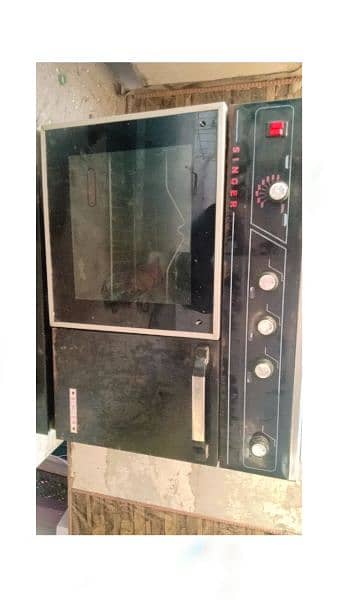 singer gas and electric cooking oven 1