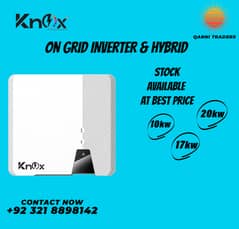 Knox ON GRID INVERTER 10 17 20 KW