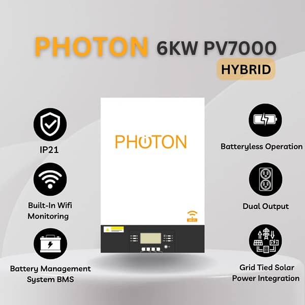 PHOTON Hybrid INFINI V3 TWIN 6KW PV7000 0