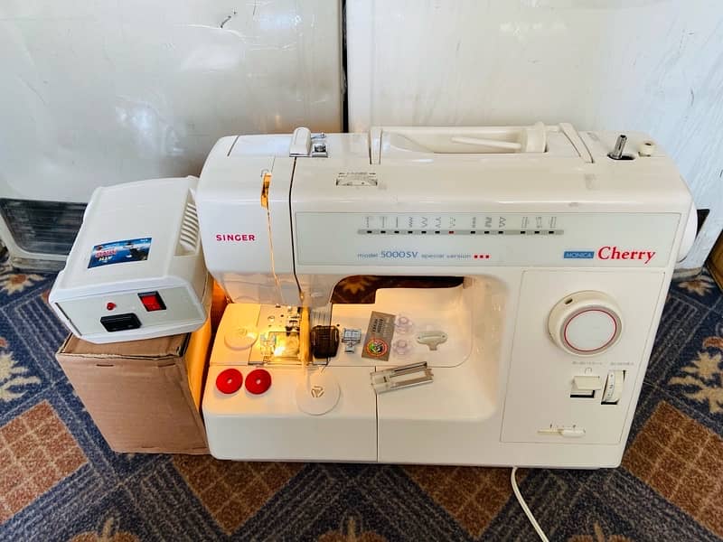 Singer New model embroidery machine 5