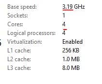 Intel Xeon(R) W3520 processor for Z400 workstation. 3