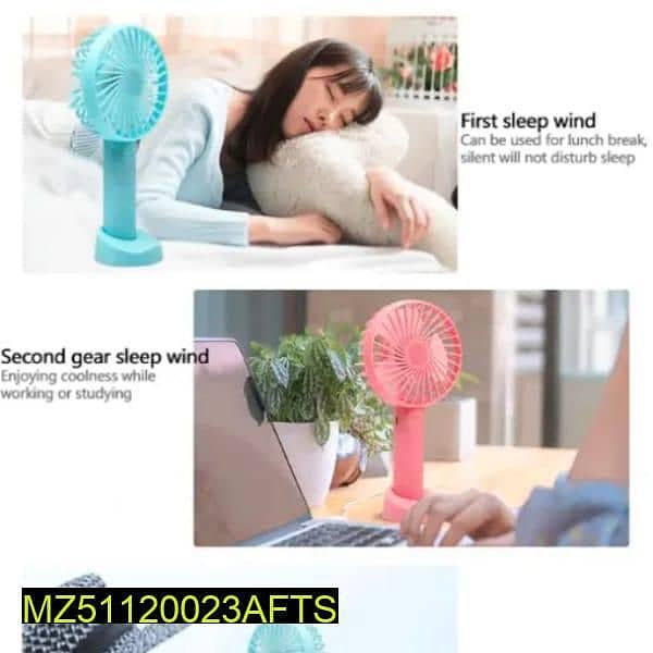 USB mini Portable Fan 5