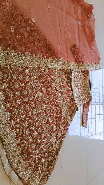 Bridal Dress Red Color 6