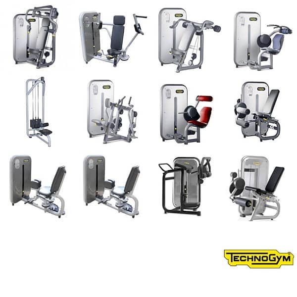 TECHNOGYM Italy element Gym Unit slightly Used Machine per unit:550000 15