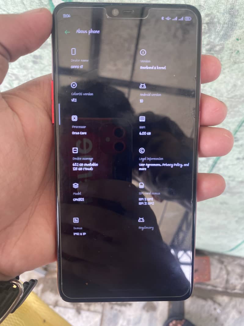 Oppo F7 6gb/128gb 6