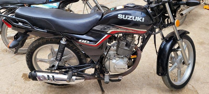 Suzuki 110 original back first owner cplc clear written file 2